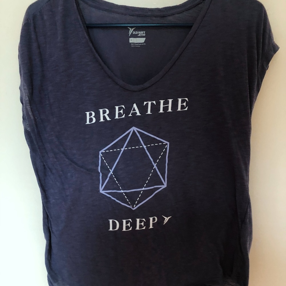 Breathe Deeply Tee